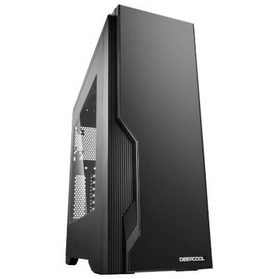 Корпус системного блока DeepCool Dukase V2 Black (Dukase V2 Black) Корпус системного блока DeepCool Dukase V2 Black (Dukase V2 Black)Корпуса системного блока DeepCool<br>Корпус Deepcool DUKASE V2 , ATX, без БП, черный, с окном, 1x USB 3.0, 1x USB 2.0<br>