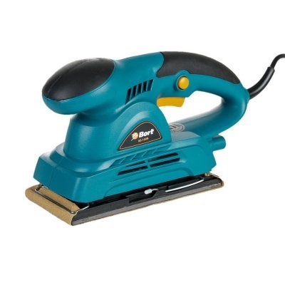 Шлифовальная машина Bort BS-150N (93727697) Шлифовальная машина Bort BS-150N (93727697)Шлифовальные машины Bort<br>Машина шлифовальная вибрационная Bort BS-150N (подошва 90х187 мм; мощность 150 Вт; скорость вращения 12000 об/мин; набор аксессуаров 3 шт)<br>