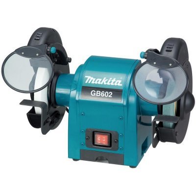 Станок точильный Makita GB602 (GB602) Станок точильный Makita GB602 (GB602)Станки точильные Makita<br>Точильный станок Makita GB602 Точило,250Вт,2850об\м,2круг150х12.7мм,9.4кг,кор<br>