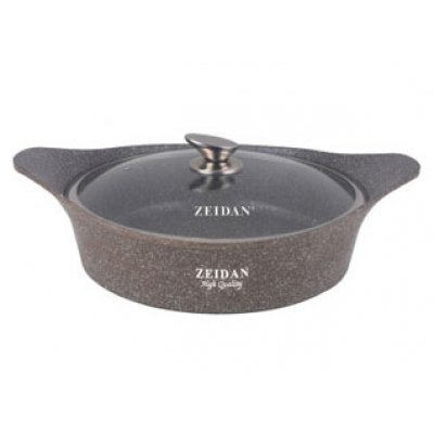 Жаровня Zeidan Z 50259 (Z 50259) Жаровня Zeidan Z 50259 (Z 50259)Жаровни Zeidan <br>Жаровня со стекл/кр. 5л, d=28см, гранитное покрытие Zeidan<br>