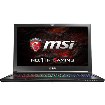 Ноутбук MSI GS63VR 6RF-047 (GS63VR 6RF-047RU) Ноутбук MSI GS63VR 6RF-047 (GS63VR 6RF-047RU)Ноутбуки MSI<br>GS63VR 6RF (MS-16K2) 15.6 FHD(1920x1080) nonGLARE/Intel Core i7-6700HQ 2.60GHz Quad/16GB/256GB SSD+1TB/GF GTX1060 6GB/HM170/noDVD/WiFi/BT4.1/2.0MP/SDXC/3cell/1.80kg/W10/2Y/BLACK<br>