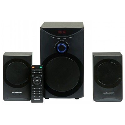 Компьютерная акустика Nakatomi GS-25 черный (GS-25 black) колонки nakatomi bc 05up
