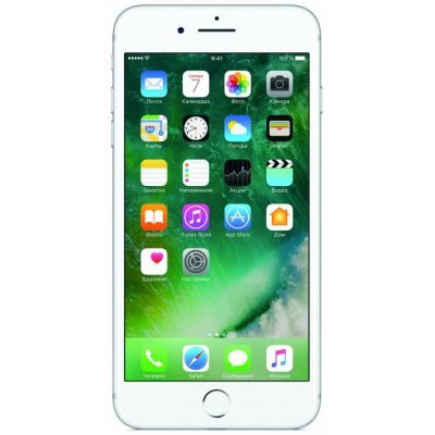Смартфон Apple iPhone 7 Plus 32Gb Серебристый (MNQN2RU/A) Смартфон Apple iPhone 7 Plus 32Gb Серебристый (MNQN2RU/A)Смартфоны Apple<br>ОС iPhone iOS 10, экран: 5.5 дюйма, Retina, 1920?1080, процессор: Apple A10 Fusion, + Встроенный сопроцессор движения M10, камера: 12Мп, ГЛОНАСС, с защитой от пыли и влаги, время работы в режиме разговора, до: 21ч, в режиме ожидания, до: 384ч<br>