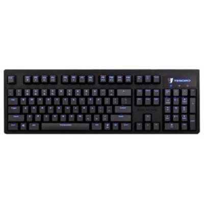 Клавиатура Tesoro Excalibur (Kailh Brown) Black USB (TS-G7NL Brown) Клавиатура Tesoro Excalibur (Kailh Brown) Black USB (TS-G7NL Brown)Клавиатуры Tesoro<br>проводная клавиатура интерфейс USB для настольного компьютера классическая конструкция клавиш: 104<br>
