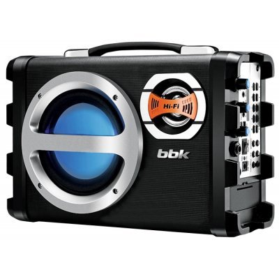 Аудиомагнитола BBK BS05BT черный (BS05BT черный) аудиомагнитола bbk bx999bt черный и оранжевый