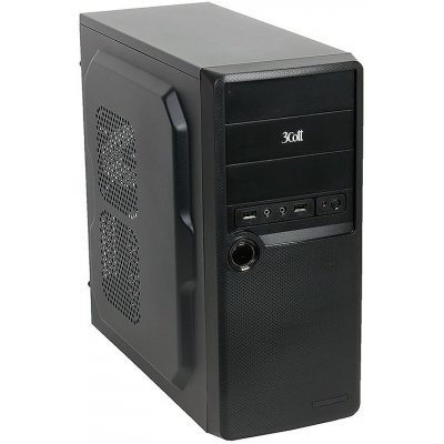 Корпус системного блока 3Cott 3C-ATX-J107 Black (3Cott 3C-ATX-J107) корпус atx 3cott 4403 450 вт чёрный