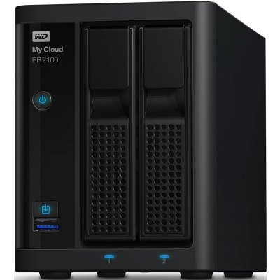 Сетевой накопитель NAS Western Digital WD My Cloud Pro PR2100 12Tb (WDBVND0120JBK-EEUE) (WDBVND0120JBK-EEUE) Сетевой накопитель NAS Western Digital WD My Cloud Pro PR2100 12Tb (WDBVND0120JBK-EEUE) (WDBVND0120JBK-EEUE)Сетевые накопители NAS Western Digital<br>СХД настольное исполнение 2BAY 12TB WDBVND0120JBK-EEUE WDC<br>