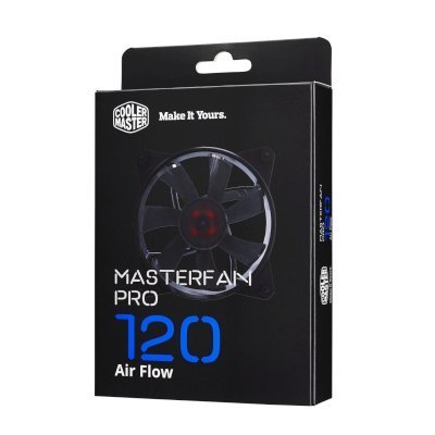 Система охлаждения корпуса ПК CoolerMaster MasterFan Pro 120 Air Flow (MFY-F2NN-11NMK-R1) Система охлаждения корпуса ПК CoolerMaster MasterFan Pro 120 Air Flow (MFY-F2NN-11NMK-R1)Системы охлаждения корпуса ПК CoolerMaster<br>для корпуса, скорость вращения 650-1900 об/мин, материал: пластик, размер: 120 мм (MFY-F2NN-11NMK-R1)<br>