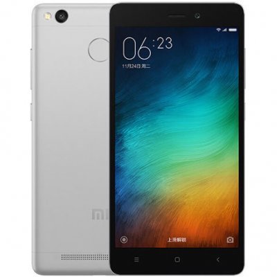 Смартфон Xiaomi Redmi 3s 32Gb серый (REDMI3SGR32GB) Смартфон Xiaomi Redmi 3s 32Gb серый (REDMI3SGR32GB)Смартфоны Xiaomi<br>Смартфон Xiaomi REDMI 3S 32Gb серый моноблок 3G 4G 2Sim 5 720x1280 Android 6.0 13Mpix 802.11bgn BT GPS GSM900/1800 GSM1900 MP3 A-GPS microSD max128Gb<br>