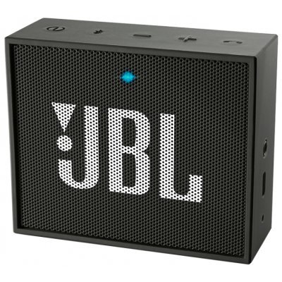 Портативная акустика JBL GO черный (JBLGOBLK) портативная акустика jbl flip 4 черный jblflip4blk