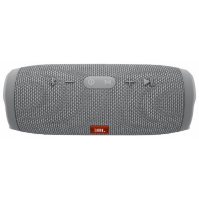 Портативная акустика JBL Charge 3 серый (JBLCHARGE3GRAY) портативная акустика jbl charge 3 zap синий желтый jblcharge3zap