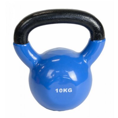 Гиря HouseFit 1172-00 10КГ (1172-00/10КГ) Гиря HouseFit 1172-00 10КГ (1172-00/10КГ)Гири HouseFit<br>Гиря для кроссфита с виниловым покрытием 10кг синяя<br>