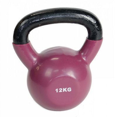Гиря HouseFit 1172-00 12КГ (1172-00/12КГ) Гиря HouseFit 1172-00 12КГ (1172-00/12КГ)Гири HouseFit<br>Гиря для кроссфита с виниловым покрытием 12кг пурпурная<br>