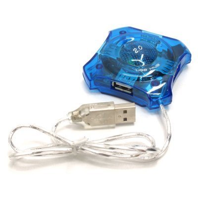 USB концентратор Orient 004 (11525) USB концентратор Orient 004 (11525)USB концентраторы Orient<br>Концентратор USB 2.0 Orient 004 (4 Port)<br>