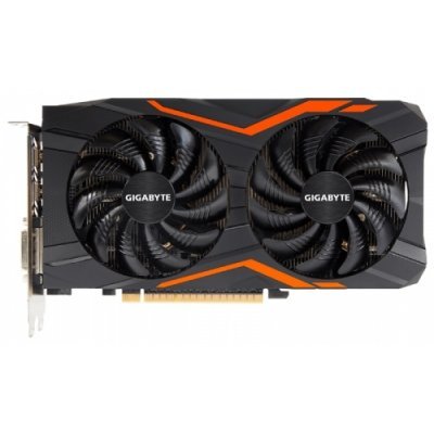 Видеокарта ПК Gigabyte GeForce GTX 1050 Ti 1366Mhz PCI-E 3.0 4096Mb 7008Mhz 128 bit DVI 3xHDMI HDCP G1 Gaming (GV-N105TG1GAMING-4GD) Видеокарта ПК Gigabyte GeForce GTX 1050 Ti 1366Mhz PCI-E 3.0 4096Mb 7008Mhz 128 bit DVI 3xHDMI HDCP G1 Gaming (GV-N105TG1GAMING-4GD)Видеокарты ПК Gigabyte<br>видеокарта NVIDIA GeForce GTX 1050 Ti<br>4096 Мб видеопамяти GDDR5<br>частота ядра/памяти: 1366/7008 МГц<br>разъемы DVI, HDMI, DisplayPort<br>поддержка DirectX 12, OpenGL 4.5<br>работа с 4 мониторами<br>