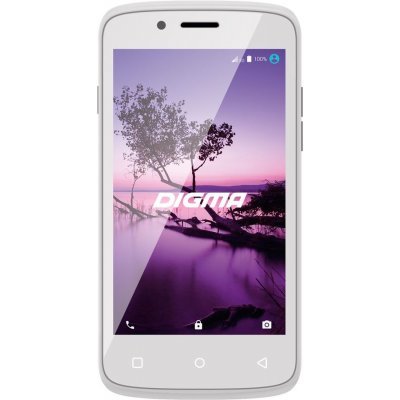 Смартфон Digma LINX A420 3G белый (LS4019PG) Смартфон Digma LINX A420 3G белый (LS4019PG)Смартфоны Digma<br>Смартфон Digma A420 3G LINX 4Gb белый, 3G 2Sim 4.2 Android 6.0 802.11bgn BT GPS GSM900/1800 TouchSc max64Gb<br>