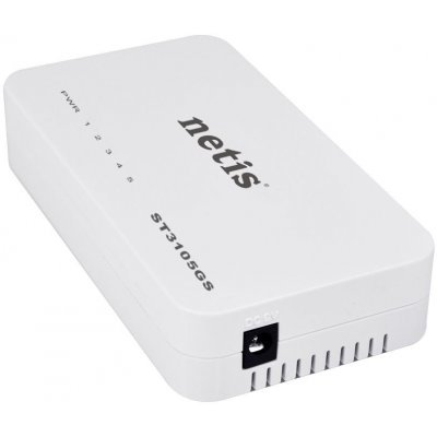 Коммутатор Netis ST3105GS (ST3105GS) Коммутатор Netis ST3105GS (ST3105GS)Коммутаторы Netis<br>Коммутатор 5PORT 1000M ST3105GS NETIS<br>