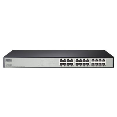 Коммутатор Netis ST3124 (ST3124) Коммутатор Netis ST3124 (ST3124)Коммутаторы Netis<br>Коммутатор 24PORT 10/100M ST3124 NETIS Коммутатор 24-портовый 10/100 Мбит/с, 24 порта RJ45 10/100 Мбит/с,1U 19-дюймовый монтируемый в стойку, стальной корпус<br>