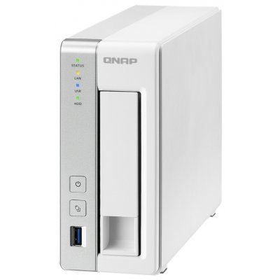 Рэковое сетевое хранилище (Rack NAS) Qnap TS-131P (TS-131P) Рэковое сетевое хранилище (Rack NAS) Qnap TS-131P (TS-131P)Рэковые сетевые хранилища (Rack NAS) Qnap<br>СХД настольное исполнение 1BAY NO HDD USB3 TS-131P QNAP<br>