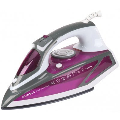 Утюг Supra IS-2605 фиолетовый/белый (10999) Утюг Supra IS-2605 фиолетовый/белый (10999)Утюги Supra<br>Утюг Supra IS-2605 2600Вт фиолетовый/белый<br>