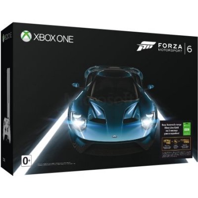 Игровая консоль Microsoft Xbox One S 500 GB + Forza Motosport 6 + 3M Live (ZQ9-00013-1) Игровая консоль Microsoft Xbox One S 500 GB + Forza Motosport 6 + 3M Live (ZQ9-00013-1)Игровые консоли Microsoft<br>Игровая консоль Microsoft Xbox One S 500 GB + FM6 + 3M Live<br>