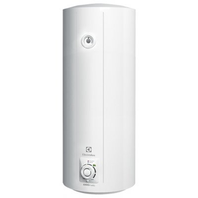 Водонагреватель Electrolux EWH 30 AXIOmatic Slim (EWH 30 AXIOMATIC SLIM) Водонагреватель Electrolux EWH 30 AXIOmatic Slim (EWH 30 AXIOMATIC SLIM)Водонагреватели Electrolux<br>накопительный электрический 30 л<br>потребляемая мощность 1.50 кВт (220 В)<br>механическое управление<br>магниевый анод (1 шт.)<br>вертикальный монтаж на стену с нижней подводкой<br>максимальная температура нагрева воды до 75 С<br>Размеры (ШxВxГ) 340x693x340 мм<br>системы защиты: УЗО, от перегрева, предохранительный кла ...<br>