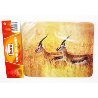 Коврик для мыши Buro BU-M40077 (BU-M40077) Коврик для мыши Buro BU-M40077 (BU-M40077)Коврики для мыши Buro<br>Рисунок (антилопы). Пластик/Резина.<br>