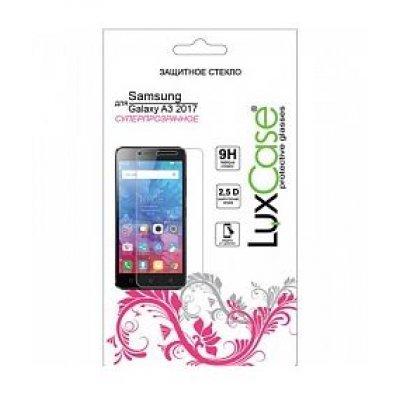 Пленка защитная для смартфонов LuxCase Samsung Galaxy A3 (2017) SM-A320F (Защитное стекло) (82100) Пленка защитная для смартфонов LuxCase Samsung Galaxy A3 (2017) SM-A320F (Защитное стекло) (82100)Пленки защитные для смартфонов LuxCase<br><br>