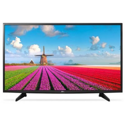 ЖК телевизор LG 43 43LJ515V черный (43LJ515V) телевизор samsung ue55mu6500u led 55 silver 16 9 3840x2160 usb rj 45 hdmi av dvb t2 c s2