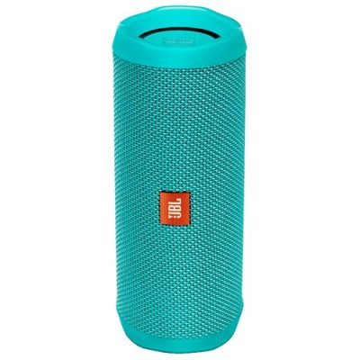 Портативная акустика JBL Flip 4 бирюзовый (JBLFLIP4TEL) портативная акустика jbl flip 4 squad камо jblflip4squad
