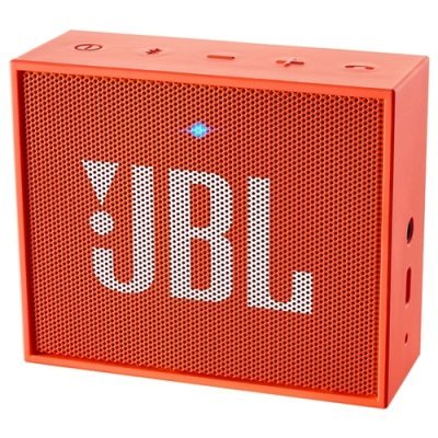 Портативная акустика JBL GO Оранжевый (JBLGOORG) портативная акустика jbl go бирюзовая jblgoteal