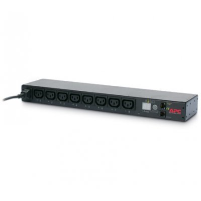 Распределительное устройство электропитания APC Rack PDU, Switched, 1U, 16A, 208/230V, (8)C13 out; C20 in (AP7921) Распределительное устройство электропитания APC Rack PDU, Switched, 1U, 16A, 208/230V, (8)C13 out; C20 in (AP7921)Распределители электропитания APC<br>(Описание)<br>