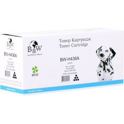 �������� B&W, ������ HP CB436A