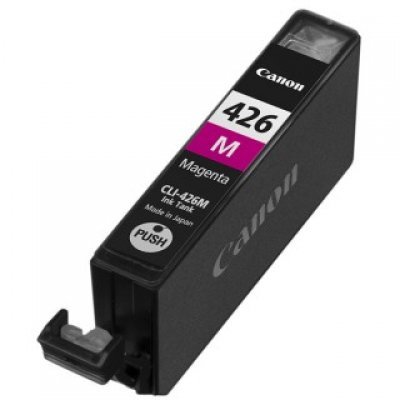 Картридж Canon CLI-426 M (CLI-426M) Картридж Canon CLI-426 M (CLI-426M)Картриджи для струйных аппаратов Canon<br>для iP4840, MG5140, MG5240, MG6140, MG8140. Ресурс 447, емкость 9мл. красный(чернильница)<br>