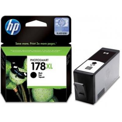 Картридж HP № 178 XL Black InkCrtg (CN684HE) Картридж HP № 178 XL Black InkCrtg (CN684HE)Картриджи для струйных аппаратов HP<br>(550 страниц)<br>