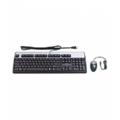 Клавиатура + мышь HP USB Keyboard and Optical Mouse Kit Russian (638214-B21) (638214-B21)Комплекты клавиатура мышь HP<br><br>