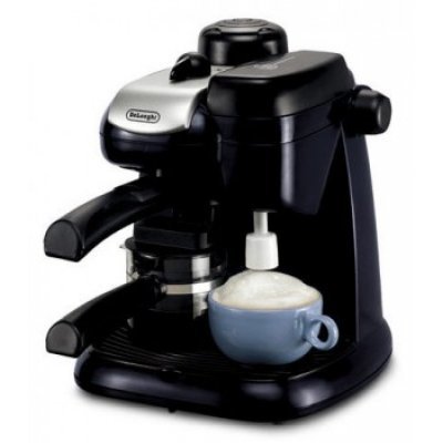 Кофеварка эспрессо Delonghi EC9 (EC9) Кофеварка эспрессо Delonghi EC9 (EC9)Кофеварки Delonghi<br>эспрессо, полуавтоматическая, для молотого кофе, контроль крепости кофе, ручное приготовление капуччино, одновременная раздача на 2 чашки, корпус из пластика<br>