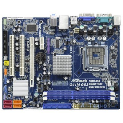 ����������� ����� ASRock G41M-GS3 Socket775