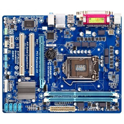 Материснкая плата Gigabyte GA-H61M-S2PV Socket 1155 (GA-H61M-S2PV) Материснкая плата Gigabyte GA-H61M-S2PV Socket 1155 (GA-H61M-S2PV)Материнские платы ПК Gigabyte<br>Gigabyte GA-H61M-S2PV (Socket 1155, intel H61) mATX<br>