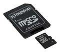����� ������ Kingston MicroSD 4��  SDHC ����� 4 + SD �������