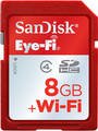 ����� ������ 8Gb SDHC Class4 Sandisk Eye-Fi + WI-FI