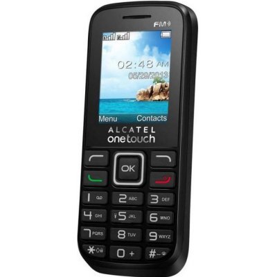 Фото Мобильный телефон Alcatel 1042D черный - #1
