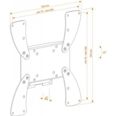        Holder LCDS-5058 19"-37" - #1