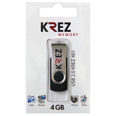 Фото Накопитель 16Gb KREZ 401, Black (4897062760180) - #2