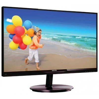   Philips 21.5" 224E5QHSB/00(01) Black-Cherry - #1