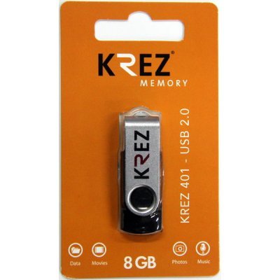 Фото Накопитель 8Gb KREZ 401, Black () - #2