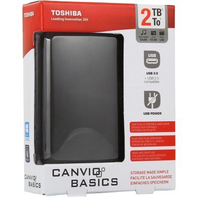 Фото Внешний жесткий диск Toshiba 2000GB CANVIO ALU S3 (HDTH320EK3CA) - #3
