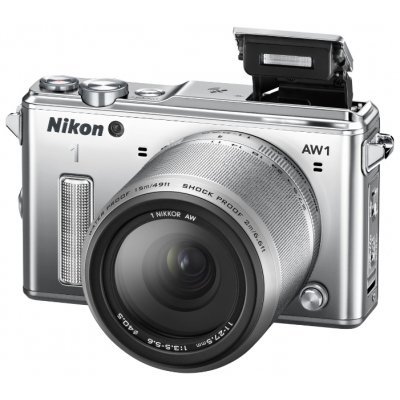 Фото Цифровая фотокамера Nikon 1 AW1 Kit 11–27.5mm черный - #2