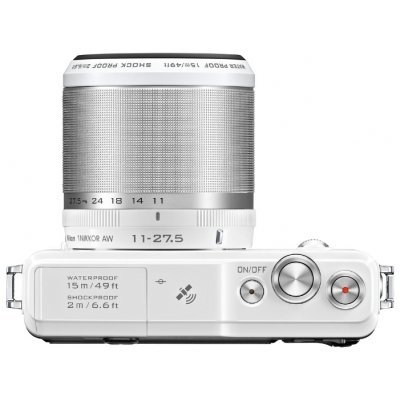 Фото Цифровая фотокамера Nikon 1 AW1 Kit 11–27.5mm черный - #3