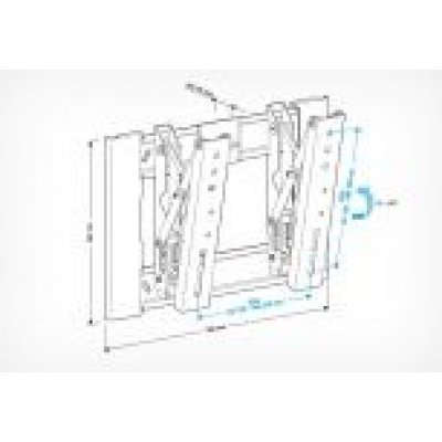        Holder LCD-T2607-B 22"-47" - #1